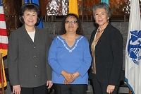 Dr. Yvette Roubideaux, MaryLou Torres, Dorothy Dupree